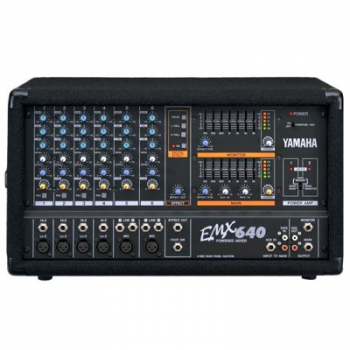 Console Amplifiée 8V Yamaha EMX640 4x120W (6 mono - 2 AUX)